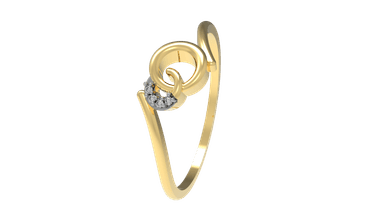 Rings gold color