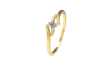 Rings gold color